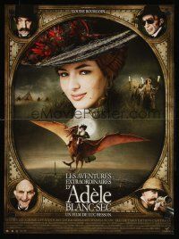9t513 EXTRAORDINARY ADVENTURES OF ADELE BLANC-SEC French 15x21 '10 Louise Bourgoin in title role!