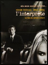 9t530 INTERPRETER French 15x21 '05 Nicole Kidman, Sean Penn, directed by Sydney Pollack!