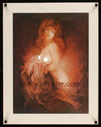 9w120 ROSE signed & numbered 44/300 20x26 art print '77 by artist Manfred Kuhnert!