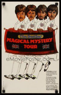 9w435 MAGICAL MYSTERY TOUR special 11x18 R74 The Beatles, Lennon, McCartney, Harrison, Starr!