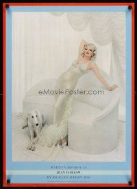 9w230 MARILYN MONROE special 20x28 '80s really cool Richard Avedon photo of her as Jean Harlow!