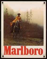 9w087 MARLBORO set of 3 cigarette 19x24 advertising posters '80s cowboy killers, classic images!