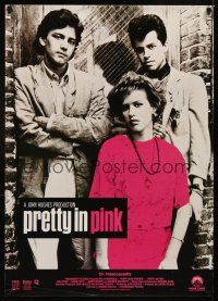 9w343 PRETTY IN PINK video special 23x32 '86 Molly Ringwald, Andrew McCarthy & Jon Cryer!