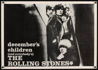 9w670 ROLLING STONES DECEMBER'S CHILDREN REPRO special 25x36 '70s great image of band!