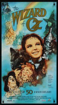 9w362 WIZARD OF OZ video special 20x36 R89 Victor Fleming, Judy Garland all-time classic!