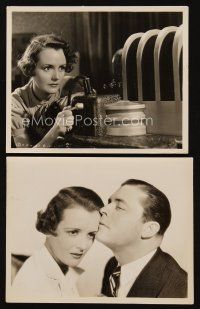 9y995 TRAPPED BY TELEVISION 2 8x10 stills '36 Mary Astor with Lyle Talbot & wacky machine!