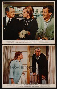 9y436 WALK DON'T RUN 2 color 8x10 stills '66 Cary Grant, Samantha Eggar, Jim Hutton