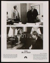 9y808 ACCUSED 3 8x10 stills '88 Jodie Foster, Kelly McGillis, the case that shocked a nation!