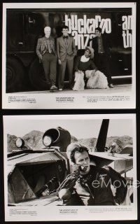 9y715 ADVENTURES OF BUCKAROO BANZAI 4 8x10 stills '84 Peter Weller, Barkin, Goldblum, plus candid!