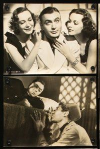 9y599 ALGIERS 7 7.25x9.5 stills '38 sexy Hedy Lamarr, Charles Boyer as Pepe le Moko, Sigrid Gurie