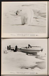 9y558 EDGE OF THE ARCTIC ICE 8 8x10 stills '72 true story of an Arctic family!