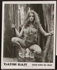 9y471 GATOR BAIT 14 8x10 stills '74 Beverly Sebastion, Claudia Jennings, half animal, all woman!