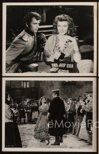 9y753 LOVES OF CARMEN 4 8x10 stills '48 sexy Rita Hayworth & Glenn Ford as smitten Don Jose!
