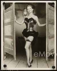 9y873 LUGENE SANDERS 3 TV 7.25x9 stills '50s the sexy dancer in skimpy outfits appearing on TV!