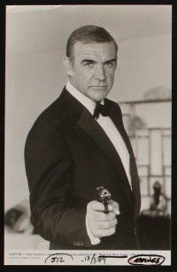 9y760 NEVER SAY NEVER AGAIN 4 7.5x9.5 stills '83 great images of of Sean Connery as James Bond!
