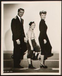 9y575 ONCE UPON A TIME 8 8x10 stills '44 Cary Grant, Janet Blair & young Ted Donaldson!