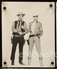 9y765 PARDNERS 4 7.5x9.25 stills '56 great full-length images of cowboys Jerry Lewis & Dean Martin!