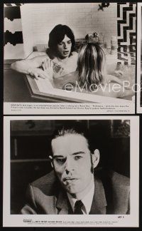 9y885 PERFORMANCE 3 8x10 stills '70 Mick Jagger naked in bath tub with Anita Pallenberg!