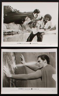 9y633 SUPERMAN III 7 8x10 stills '83 Christopher Reeve in costume, Margot Kidder