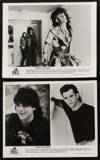 9y671 TRICK OR TREAT 6 8x10 stills '86 Gene Simmons from KISS & Ozzy Osbourne shown!