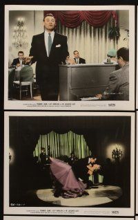 9y133 HE LAUGHED LAST 9 color 8x10 stills '56 Blake Edwards, sexy Lucy Marlow, Frankie Laine