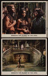 9y083 BENEATH THE PLANET OF THE APES 3 color English FOH LCs '70 James Franciscus, Linda Harrison!