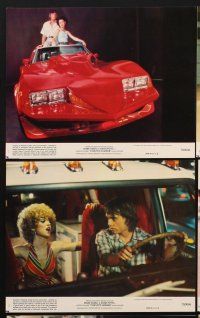 9y170 CORVETTE SUMMER 8 8x10 mini LCs '78 Mark Hamill & sexy Annie Potts, cool Chevrolet sports car!