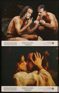 9y201 GREYSTOKE 8 8x10 mini LCs '84 Christopher Lambert as Tarzan, Andie MacDowell!