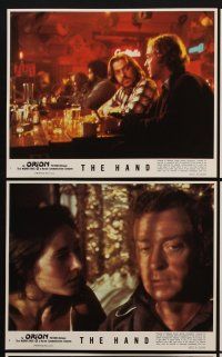 9y207 HAND 8 8x10 mini LCs '81 Oliver Stone directed, Michael Caine, Andrea Marcovicci