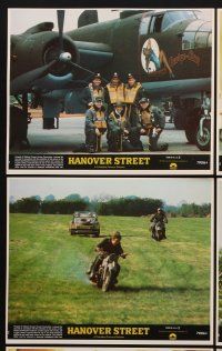 9y211 HANOVER STREET 8 8x10 mini LCs '79 Harrison Ford & Lesley-Anne Down in World War II!