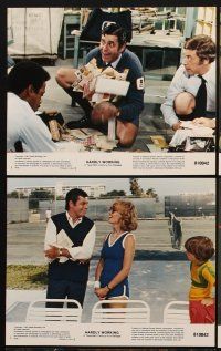 9y215 HARDLY WORKING 8 8x10 mini LCs '81 wacky images of funnyman Jerry Lewis!