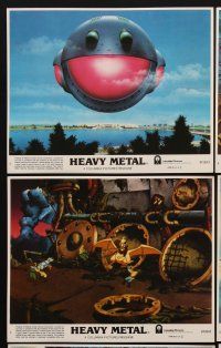 9y227 HEAVY METAL 8 8x10 mini LCs '81 classic rock and roll musical feature-length cartoon!