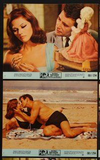 9y229 HELL WITH HEROES 8 8x10 mini LCs '68 Rod Taylor, sexy Claudia Cardinale, Harry Guardino!