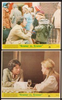 9y264 KRAMER VS. KRAMER 8 8x10 mini LCs '79 Dustin Hoffman, Jane Alexander, Justin Henry