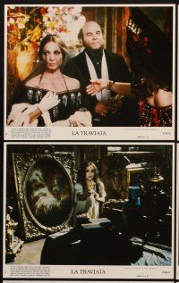 9y267 LA TRAVIATA 8 8x10 mini LCs '83 directed by Franco Zeffirelli, Placido Domingo, opera!