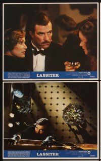 9y268 LASSITER 8 8x10 mini LCs '84 Tom Selleck with Jane Seymour & sexy Lauren Hutton!