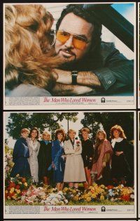 9y276 MAN WHO LOVED WOMEN 8 8x10 mini LCs '83 Burt Reynolds, Kim Basinger, Andrews, Blake Edwards!
