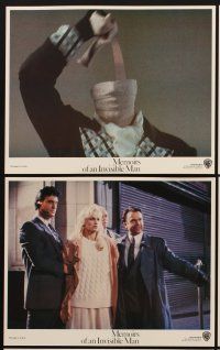 9y280 MEMOIRS OF AN INVISIBLE MAN 8 8x10 mini LCs '92 Chevy Chase, pretty Daryl Hannah, fx scenes!