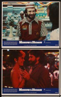 9y288 MOSCOW ON THE HUDSON 8 8x10 mini LCs '84 Russian Robin Williams, Maria Conchita Alonso