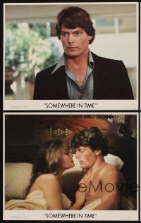 9y401 SOMEWHERE IN TIME 4 8x10 mini LCs '80 Christopher Reeve & beautiful Jane Seymour!