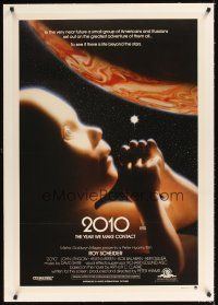 1a181 2010 linen Aust 1sh '84 the year we make contact, sci-fi sequel to 2001: A Space Odyssey!
