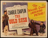 1b018 GOLD RUSH 1/2sh R42 gold mining in the Yukon, Charlie Chaplin classic!