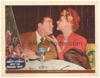 1c229 ABBOTT & COSTELLO MEET THE INVISIBLE MAN LC #2 '51 close up of Lou & pretty Adele Jergens!