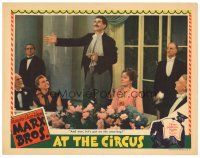 1c244 AT THE CIRCUS LC '39 wacky Groucho Marx makes a fool of Margaret Dumont at fancy dinner!