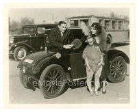 1c018 FREAKS candid 8x10 still '32 Johnny Eck on German car with Coo Koo and Mrs. Tod Browning!