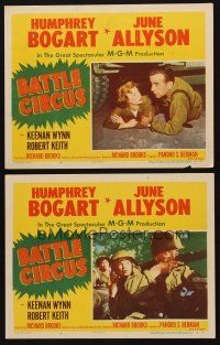 1f896 BATTLE CIRCUS 2 LCs '53 Humphrey Bogart & June Allyson in the Korean War!