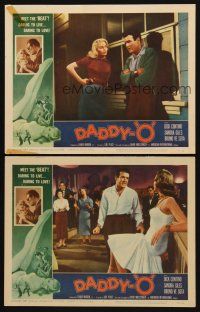 1f915 DADDY-O 2 LCs '59 sexy Sandra Giles watches Dick Contino & band!