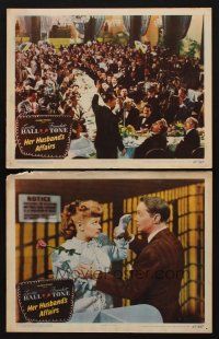 1f936 HER HUSBAND'S AFFAIRS 2 LCs '47 cool image of Lucille Ball & Franchot Tone!