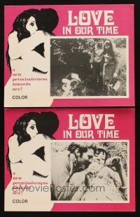 1f945 LOVE IN OUR TIME 2 LCs '72 a new permissiveness towards sex, great border art!
