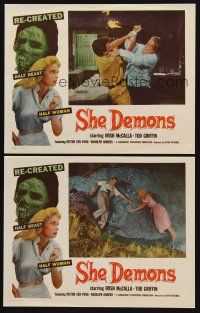 1f976 SHE DEMONS 2 LCs '58 experiments gone wrong, dangerous sexy women!